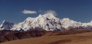 Der Berg Shisha Pangma